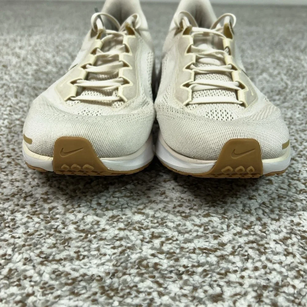 Nike Air Zoom Pegasus 41 Shoes Womens Size 10 Beige React Running Sneakers Gym